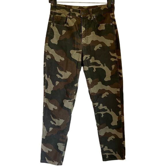 American Eagle Super Stretch Army Pants Corduroy Pants Size 2 Y2K Mean Girls - Picture 1 of 5